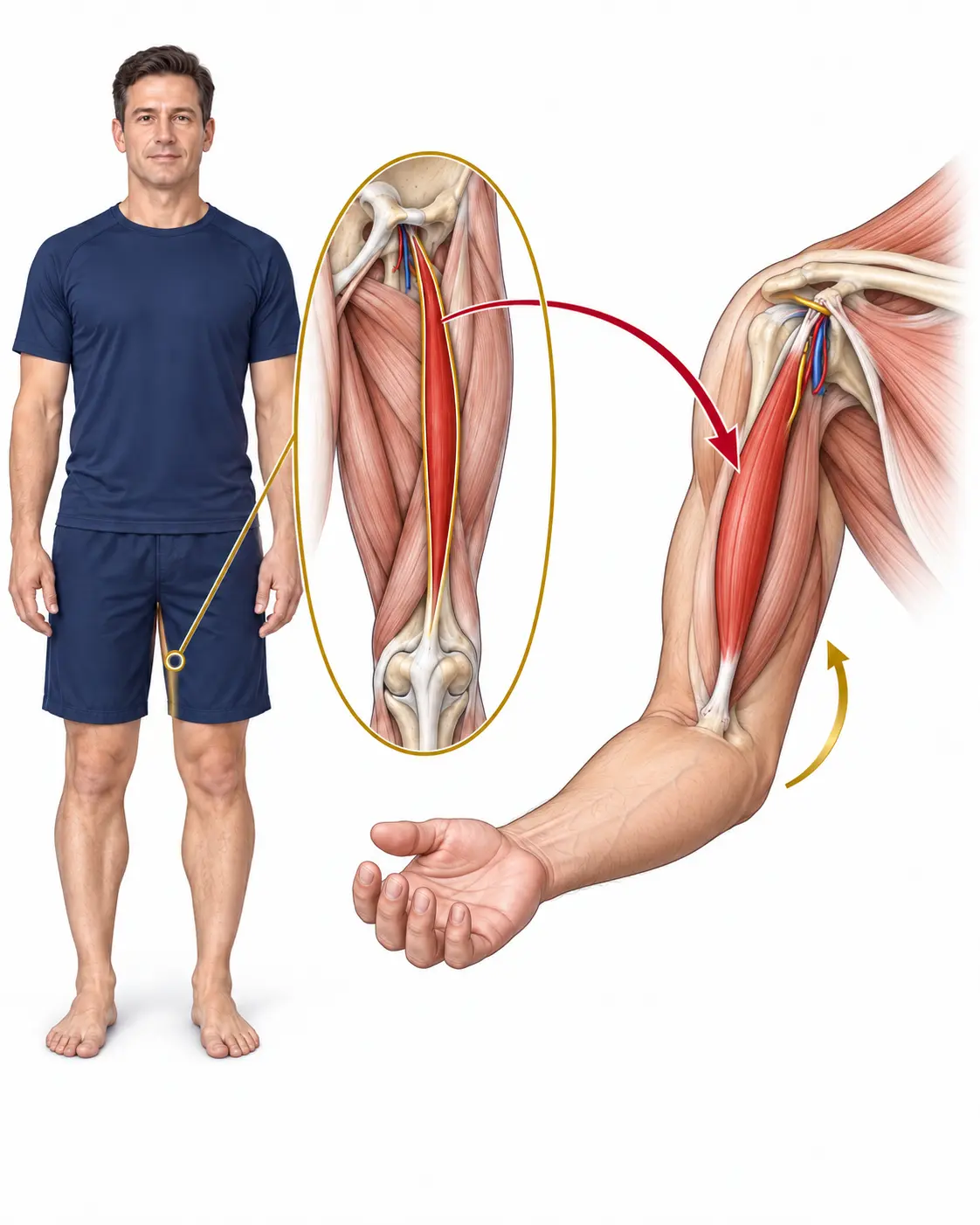 העברת שריר חופשי תפקודי עם כלי דם ועצב